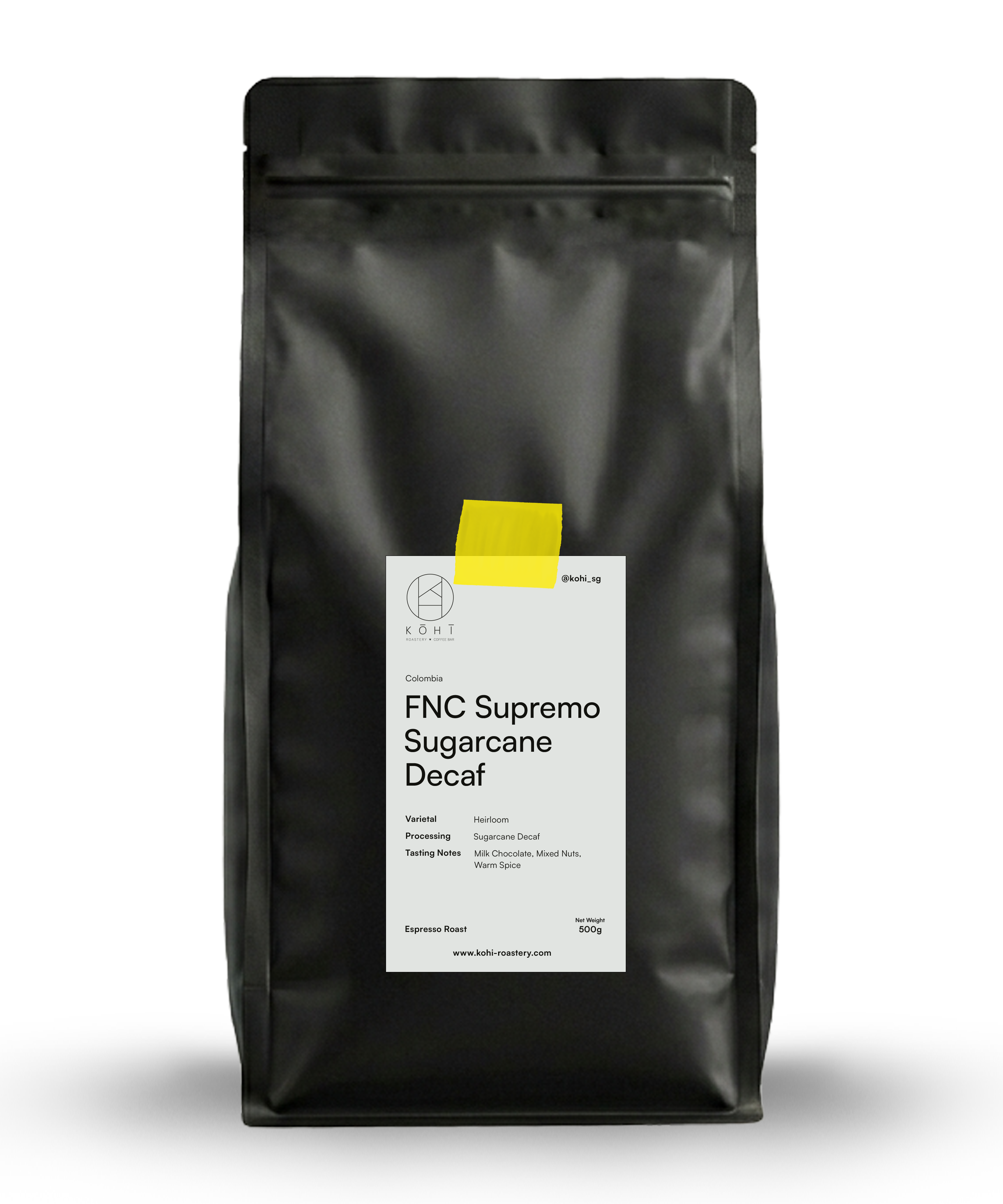 FNC Supremo Sugarcan Decaf, Colombia